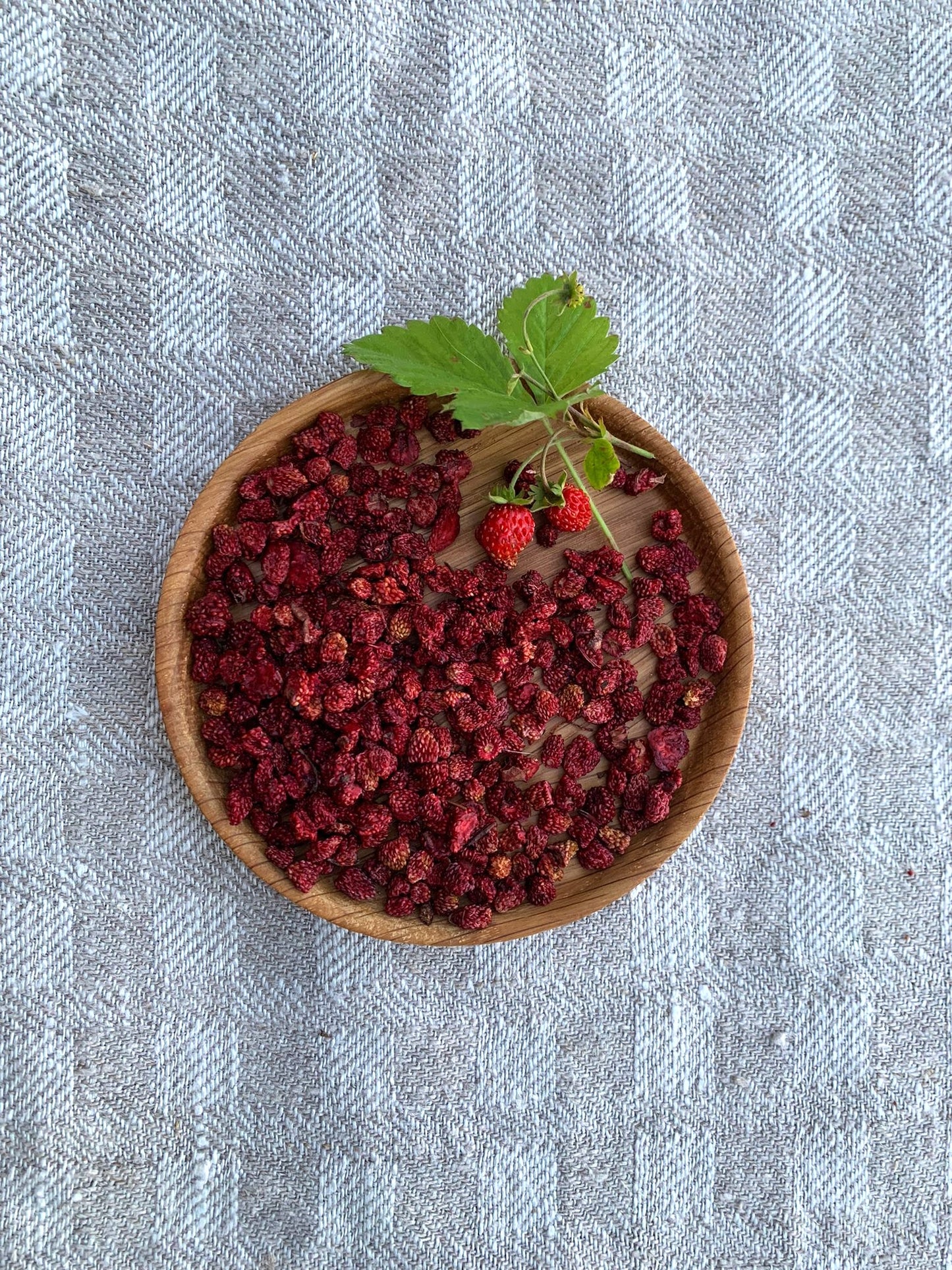 Fraises des bois séchées - Récolte exclusive par Finlande Sauvage - début Juillet 2025